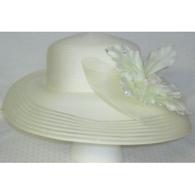s Hat Wide Brim Studded Bow August Church Derby  eb-01733774